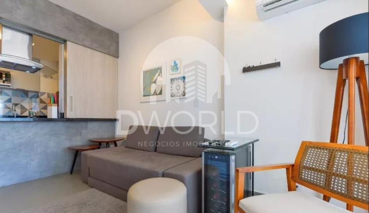 Imagem Flat com 1 Quarto à Venda, 45 m² em Pinheiros - São Paulo Imagem Flat com 1 Quarto à Venda, 45 m² em Pinheiros - São Paulo