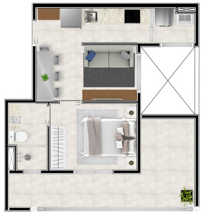 Imagem Apartamento com 1 Quarto à Venda, 26 m² em Vila Sônia - São Paulo Imagem Apartamento com 1 Quarto à Venda, 26 m² em Vila Sônia - São Paulo