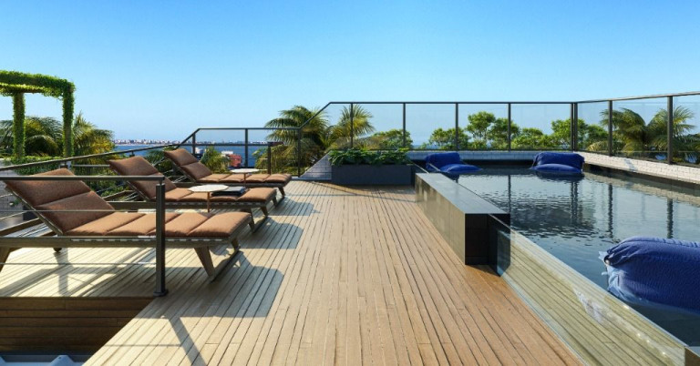 Imagem Apartamento com 1 Quarto à Venda, 24 m² em Cabo Branco - João Pessoa