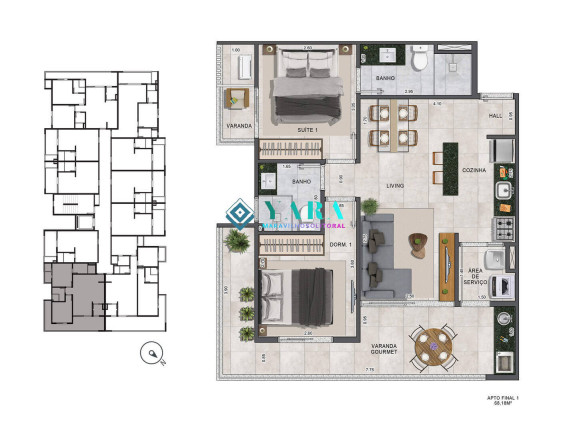 Imagem Apartamento com 2 Quartos à Venda, 67 m² em Itaguá - Ubatuba Imagem Apartamento com 2 Quartos à Venda, 67 m² em Itaguá - Ubatuba