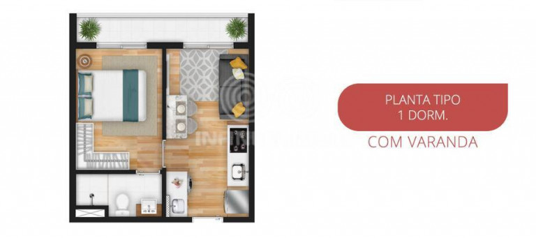 Imagem Apartamento com 1 Quarto à Venda, 30 m² em Vila Tolstoi - São Paulo