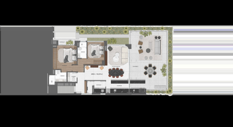 Imagem Imóvel com 2 Quartos à Venda, 123 m² em Itaim Bibi - São Paulo