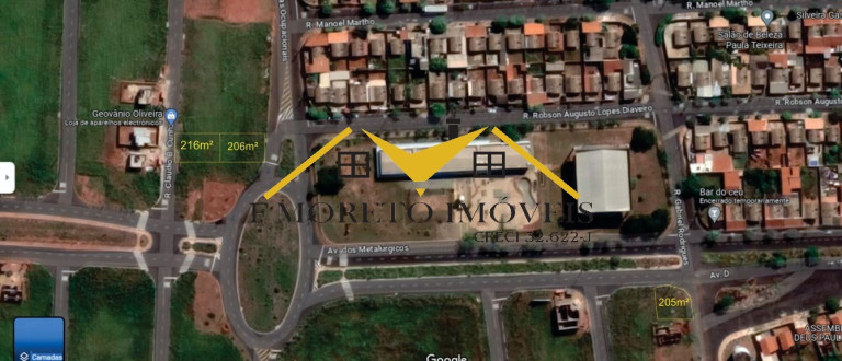 Terreno à Venda, 206 m² em Setparque Avenida 2 - São José Do Rio Preto