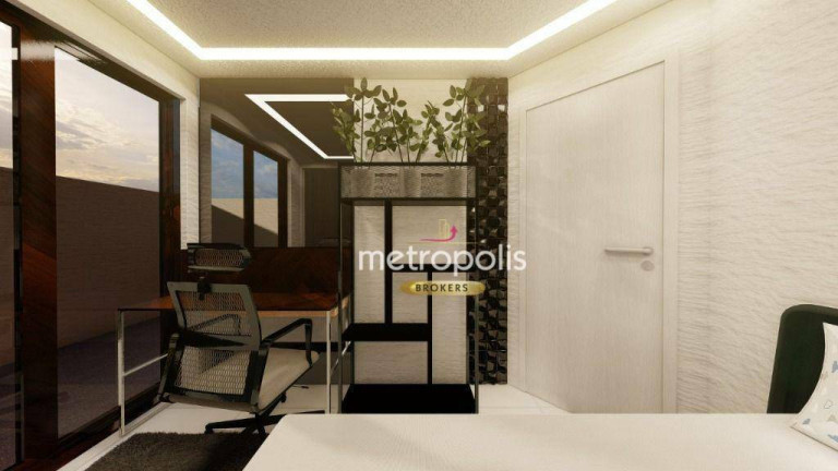 Imagem Apartamento com 2 Quartos à Venda, 45 m² em Campestre - Santo André