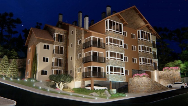 Apartamento com 2 Quartos à Venda, 104 m² em Floresta - Gramado