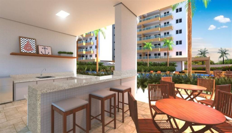 Imagem Apartamento com 2 Quartos à Venda, 74 m² em Asturias - Guaruja