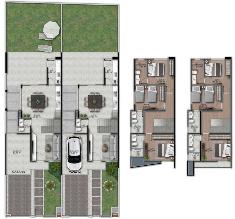 Imagem Casa com 3 Quartos à Venda, 135 m² em Bosque Da Mata - Tijucas Imagem Casa com 3 Quartos à Venda, 135 m² em Bosque Da Mata - Tijucas