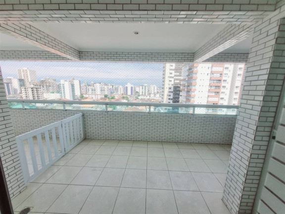 Imagem Apartamento com 3 Quartos para Alugar, 102 m² em Guilhermina - Praia Grande