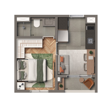 Imagem Apartamento com 1 Quarto à Venda, 24 m² em Vila Clementino - São Paulo