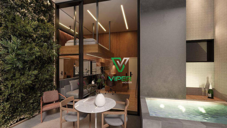 Imagem Studio com 1 Quarto à Venda, 24 m² em Centro - Curitiba Imagem Studio com 1 Quarto à Venda, 24 m² em Centro - Curitiba