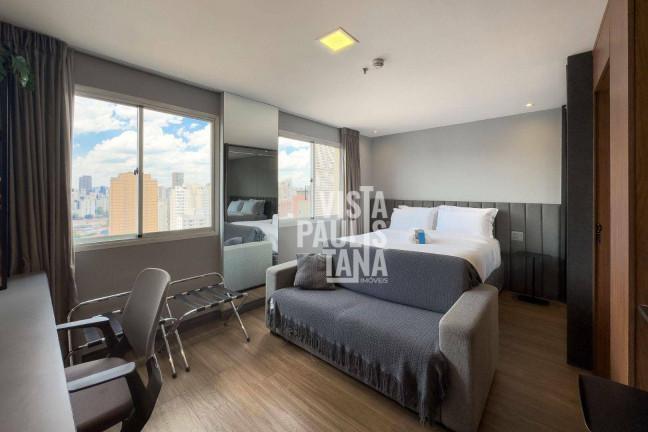 Apartamento com 1 Quarto para Alugar, 20 m² em Vila Olímpia - São Paulo
