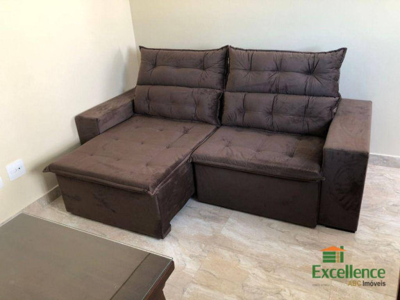 Imagem Cobertura com 2 Quartos à Venda, 110 m² em Vila Scarpelli - Santo André