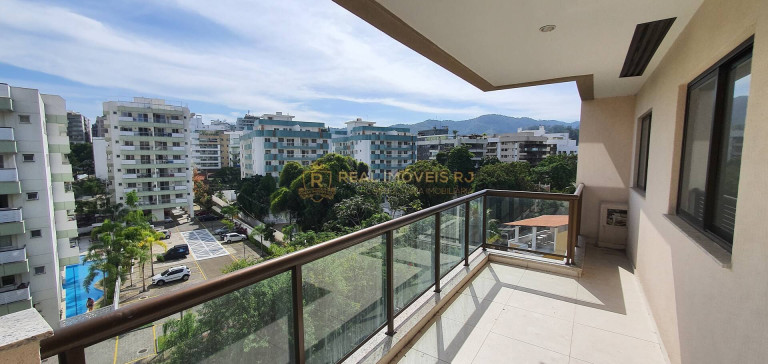 Apartamento com 3 Quartos para Alugar, 84 m² em Anil - Rio De Janeiro