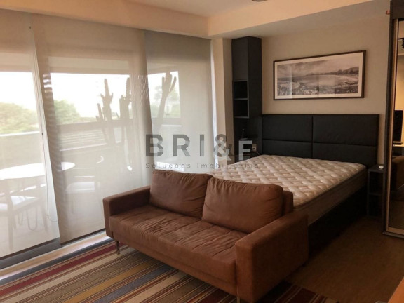 Imagem Apartamento com 1 Quarto para Alugar, 42 m² em Brooklin - São Paulo