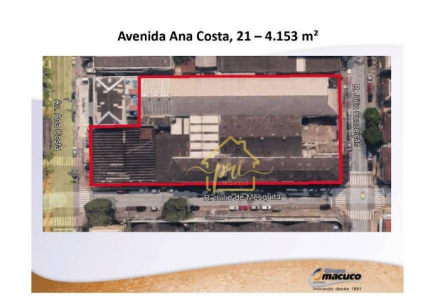 Imagem Loja para Alugar, 4.153 m² em Gonzaga - Santos Imagem Loja para Alugar, 4.153 m² em Gonzaga - Santos