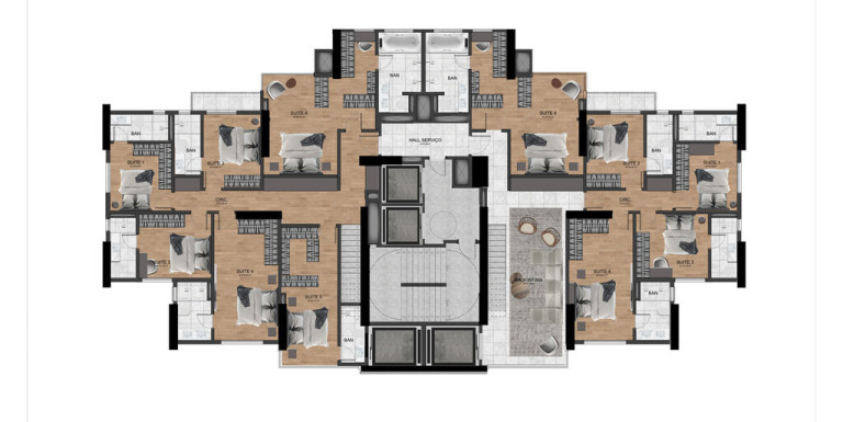 Imagem Cobertura com 6 Quartos à Venda, 361 m² em Pioneiros - Balneário Camboriú Imagem Cobertura com 6 Quartos à Venda, 361 m² em Pioneiros - Balneário Camboriú