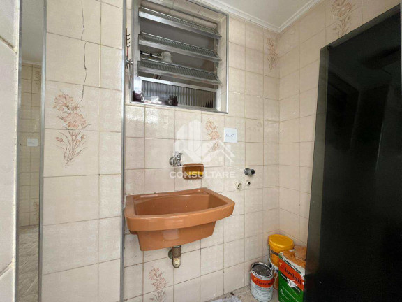 Imagem Apartamento com 2 Quartos para Alugar, 55 m² em Aparecida - Santos