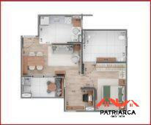 Imagem Apartamento com 2 Quartos à Venda, 53 m² em Vila Pagano - Valinhos Imagem Apartamento com 2 Quartos à Venda, 53 m² em Vila Pagano - Valinhos