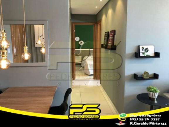 Apartamento com 2 Quartos à Venda, 47 m² em Valentina De Figueiredo - João Pessoa