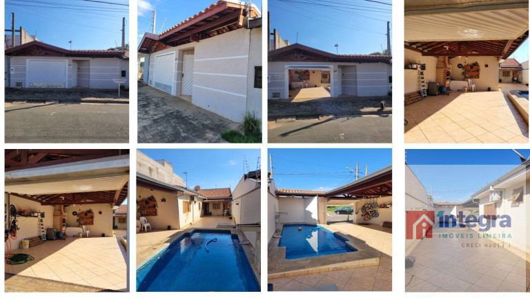 Casa com 3 Quartos à Venda, 136 m² em Jardim Campo Verde I - Limeira