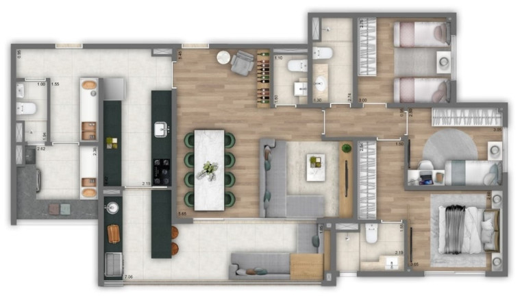 Imagem Apartamento com 4 Quartos à Venda, 116 m² em Barra Funda - São Paulo Imagem Apartamento com 4 Quartos à Venda, 116 m² em Barra Funda - São Paulo