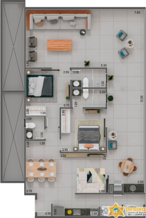 Imagem Apartamento com 2 Quartos à Venda, 106 m² em Itaguá - Ubatuba Imagem Apartamento com 2 Quartos à Venda, 106 m² em Itaguá - Ubatuba