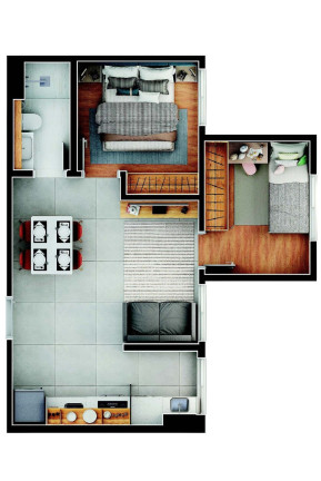 Imagem Apartamento com 1 Quarto à Venda, 31 m² em Vila Santa Catarina - São Paulo Imagem Apartamento com 1 Quarto à Venda, 31 m² em Vila Santa Catarina - São Paulo