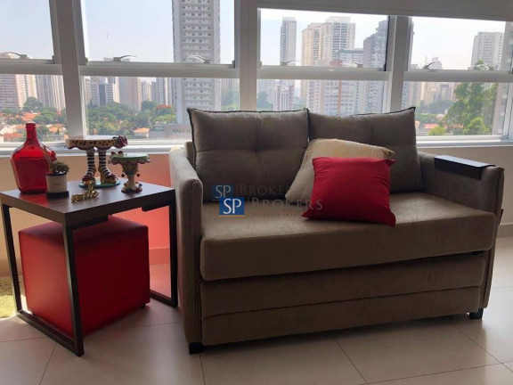 Foto do imóvel Apartamento com 1 Quarto à Venda, 40 m² em Brooklin Paulista - São Paulo
