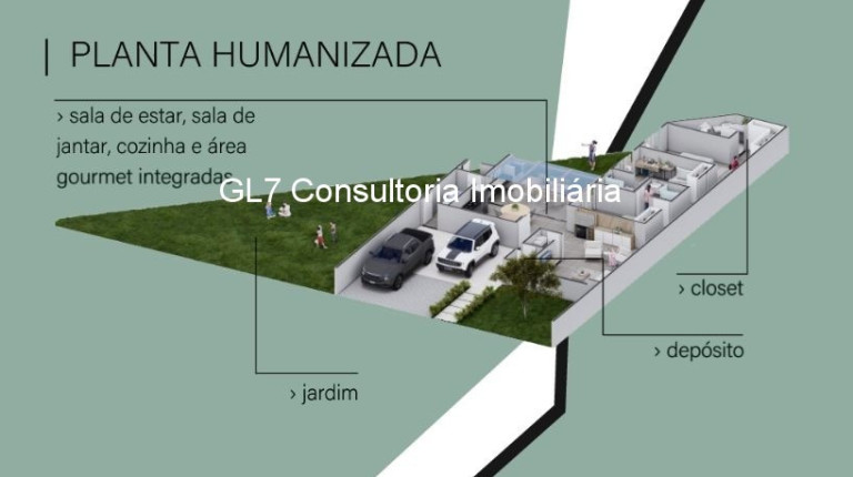 Imagem Casa com 3 Quartos à Venda,  em Colinas De Indaiatuba - Indaiatuba