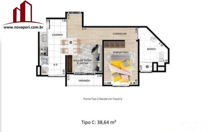 Imagem Apartamento com 2 Quartos à Venda, 45 m² em Jardim Dos Abreus - Caieiras Imagem Apartamento com 2 Quartos à Venda, 45 m² em Jardim Dos Abreus - Caieiras