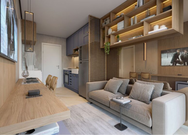 Imagem Apartamento com 1 Quarto à Venda, 27 m² em Campo Belo - São Paulo