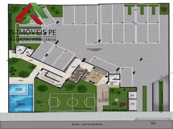 Imagem Imóvel com 3 Quartos à Venda, 86 m² em Prado - Recife