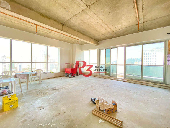 Sala Comercial à Venda, 54 m² em Gonzaga - Santos