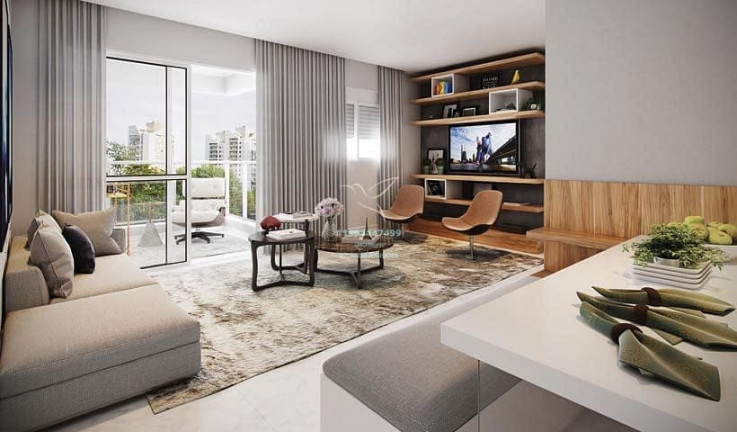 Imagem Apartamento com 2 Quartos à Venda, 61 m² em Chácara Santo Antônio (zona Sul) - São Paulo Imagem Apartamento com 2 Quartos à Venda, 61 m² em Chácara Santo Antônio (zona Sul) - São Paulo