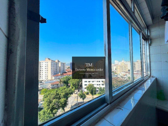 Imagem Apartamento com 1 Quarto à Venda, 74 m² em Embaré - Santos
