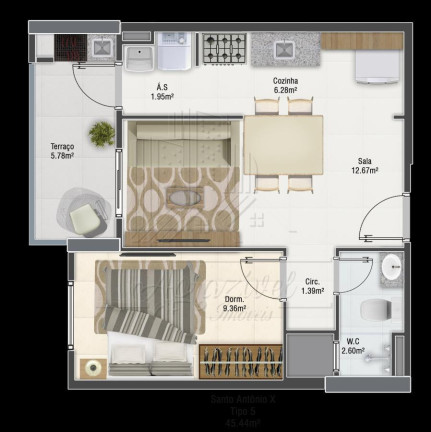 Imagem Imóvel com 3 Quartos à Venda, 111 m² em Jardim Imperador - Praia Grande