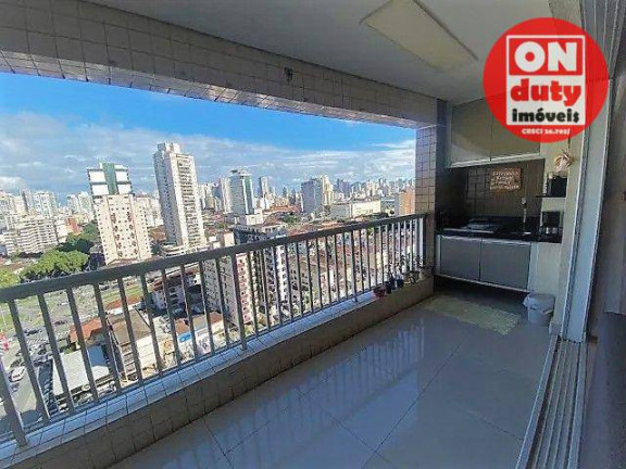 Imagem Apartamento com 3 Quartos à Venda, 96 m² em Vila Matias - Santos Imagem Apartamento com 3 Quartos à Venda, 96 m² em Vila Matias - Santos