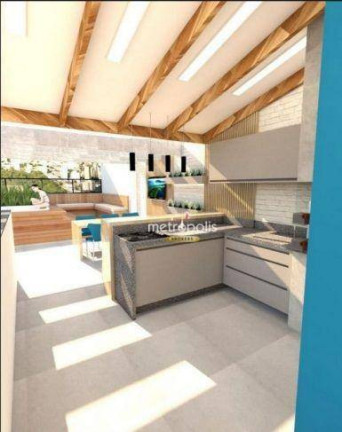 Imagem Cobertura com 3 Quartos à Venda, 140 m² em Vila Pires - Santo André