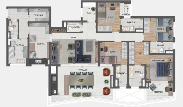 Imagem Apartamento com 4 Quartos à Venda, 144 m² em Aclimação - São Paulo Imagem Apartamento com 4 Quartos à Venda, 144 m² em Aclimação - São Paulo