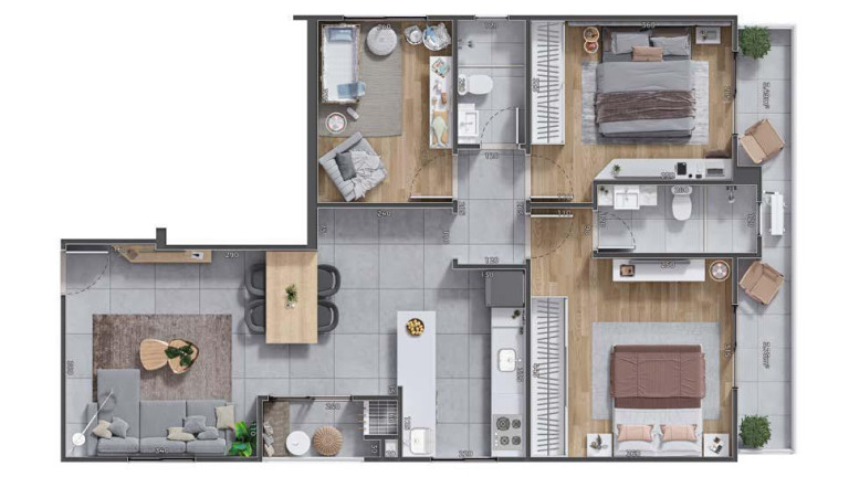 Imagem Apartamento com 3 Quartos à Venda, 110 m² em Novo Mundo - Curitiba Imagem Apartamento com 3 Quartos à Venda, 110 m² em Novo Mundo - Curitiba