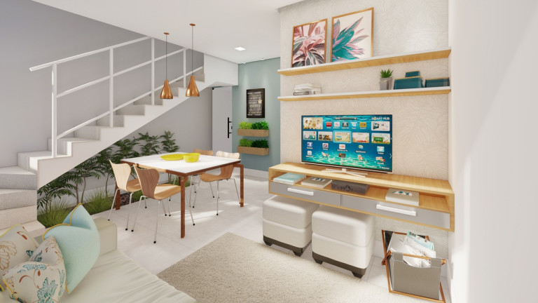 Imagem Imóvel com 2 Quartos à Venda, 90 m² em Jardim São Sebastião - Hortolãndia