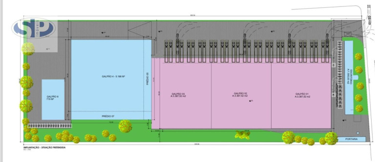 Imagem Imóvel Comercial para Alugar, 6.774 m² em Vila Nova Bonsucesso - Guarulhos