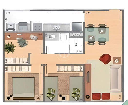 Imagem Apartamento com 3 Quartos à Venda, 63 m² em Jardim Utinga - Santo André