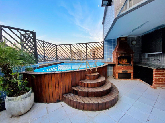 Apartamento com 3 Quartos à Venda, 204 m² em Marapé - Santos