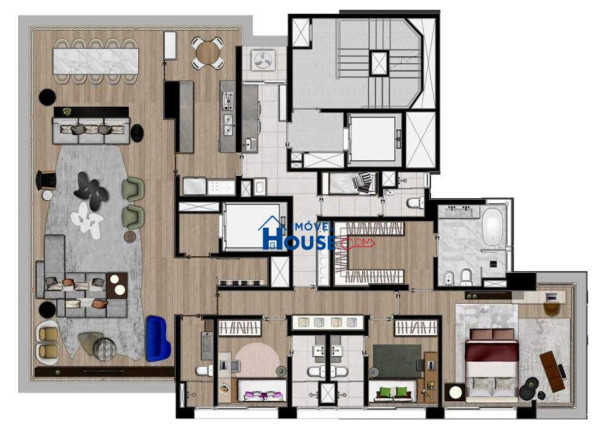 Imagem Apartamento com 3 Quartos à Venda, 231 m² em Itaim Bibi - São Paulo