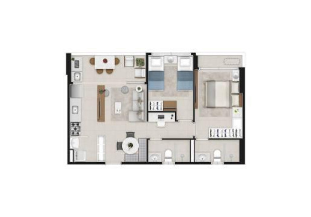 Imagem Apartamento com 2 Quartos à Venda, 58 m²em Aldeota - Fortaleza