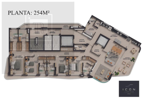 Imagem Apartamento com 254 Quartos à Venda, 254 m² em Meireles - Fortaleza Imagem Apartamento com 254 Quartos à Venda, 254 m² em Meireles - Fortaleza