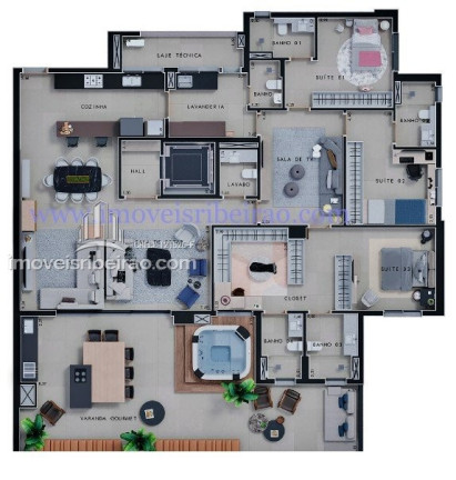 Imagem Apartamento com 4 Quartos à Venda, 227 m² em Bonfim Paulista - Ribeirão Preto Imagem Apartamento com 4 Quartos à Venda, 227 m² em Bonfim Paulista - Ribeirão Preto