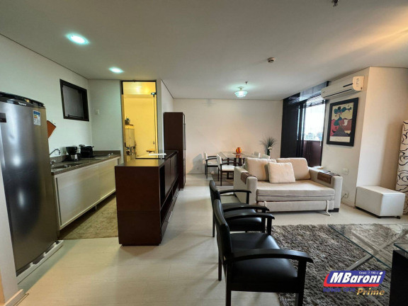 Imagem Apartamento com 1 Quarto para Alugar, 74 m² em Itaim Bibi - São Paulo