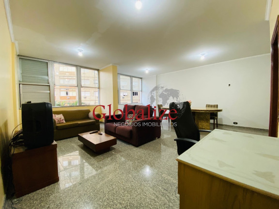 Imagem Imóvel com 2 Quartos à Venda, 110 m² em José Menino - Santos